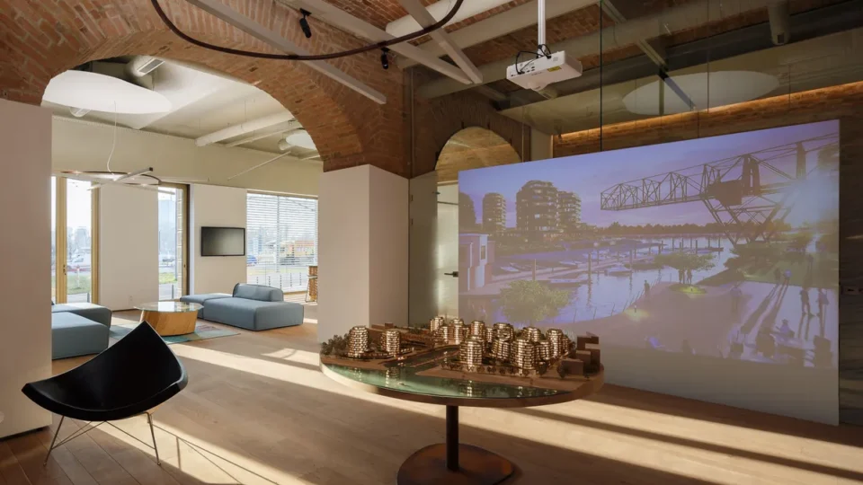 Sales Pavilion of the Marina Dorćol Residential Complex | Commercial Spaces